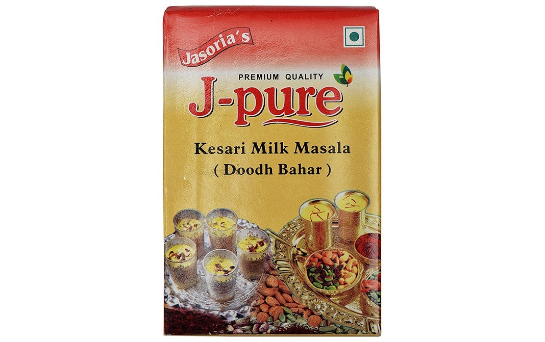 J-Pure Kesari Milk Masala (Doodh Bahar)   Box  100 grams